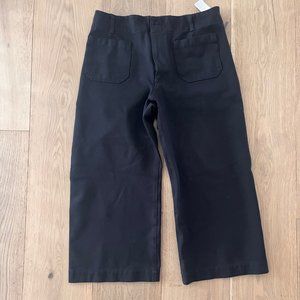 Anthropologie The Colette Cropped Wide-Leg Ponte Pants by Maeve